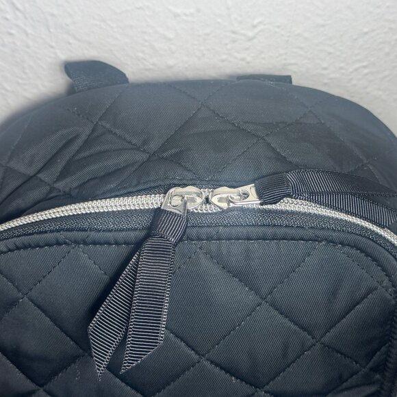 Vera Bradley Small Backpack in Performance Twill Black NWT main image 7